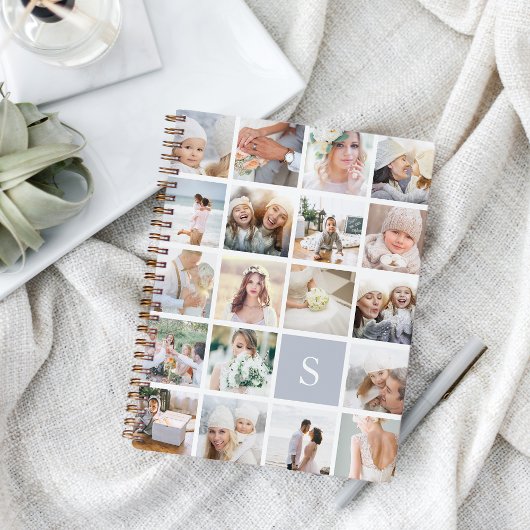 Fog Monogramm-FotoCollage Notizbuch