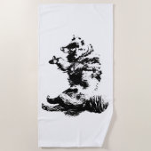 Fog-Morning Reverie Strandtuch (Vorderseite)