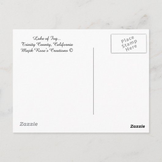 Fog-See... Postkarte (Rückseite)