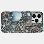 Fog Steampunk Abstrakt Wrap Case-Mate iPhone Hülle (Rückseite (Horizontal))