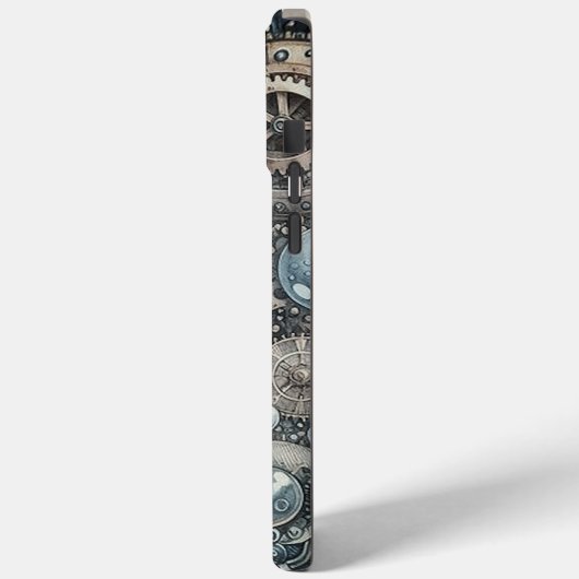 Fog Steampunk Abstrakt Wrap Case-Mate iPhone Hülle (Rückseite / Links)