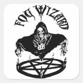 Fog Wizard Evil Sticker (Vorderseite)