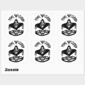 Fog Wizard Evil Sticker (Blatt)