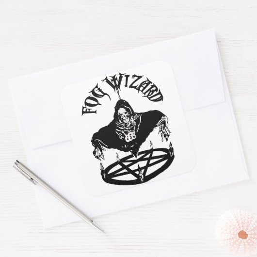 Fog Wizard Evil Sticker (Umschlag)