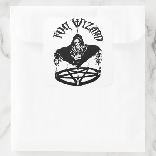 Fog Wizard Evil Sticker (Tasche)