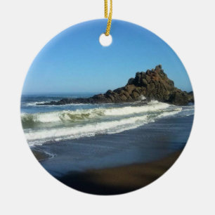 Fogarty Creek, Oregon Keramik Ornament