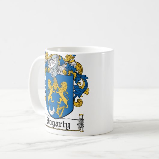 Fogarty Familienwappen Kaffeetasse (Vorderseite Links)