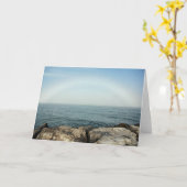 Fogbow 7 x 5 Faltschachtel-Grußkarte - leer Karte (Gelbe Blume)