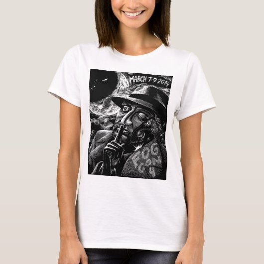 FOGcon 4 Geheimnis-Logo T-Shirt (Vorderseite)