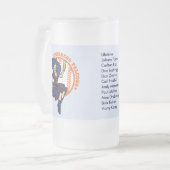 Fogelberg Falke-Tasse Mattglas Bierglas (Vorderseite Links)