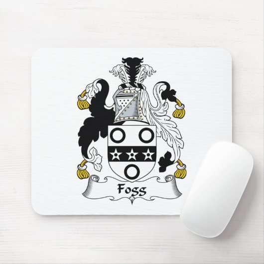 Fogg Familienwappen Mousepad (Mit Mouse)