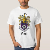 Fogg Familienwappen/Wappen T - Shirt (Vorderseite)
