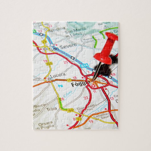 Foggia, Italien Puzzle (Vertikal)