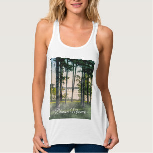 Foggie Bäume am oberen Tank Top