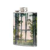 Foggie Bäume am Tisch Flachmann (Links)