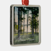 Foggie Bäume am Tisch Ornament Aus Metall (Rechts)