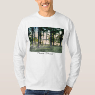 Foggie Bäume am Tisch T-Shirt