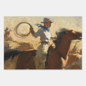 "Fogging the Drags" von Maynard Dixon Geschenkpapier Set (Vorderseite 3)