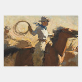 "Fogging the Drags" von Maynard Dixon Geschenkpapier Set (Vorderseite 2)