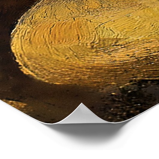 "Fogging the Drags" von Maynard Dixon Poster (Ecke)