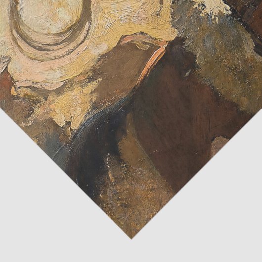 "Fogging the Drags" von Maynard Dixon Seidenpapier (Ausschnitt)