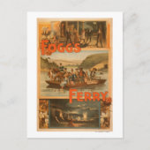 Fogg's Ferry von Chas. E. Callahan Theater Postkarte (Vorderseite)