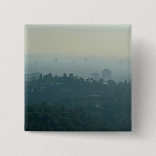 Foggy Abend in LA Button