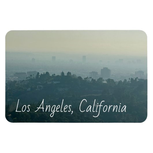 Foggy Abend in LA Magnet (Horizontal)