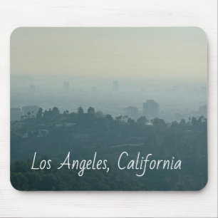 Foggy Abend in LA Mousepad