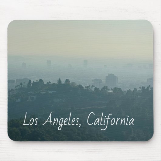Foggy Abend in LA Mousepad (Vorne)
