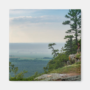 Foggy at Petit Jean Magnet