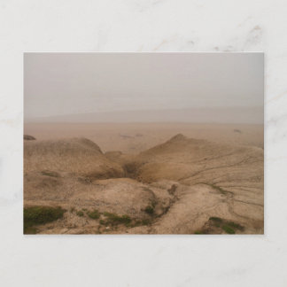 Foggy Beach Postkarte