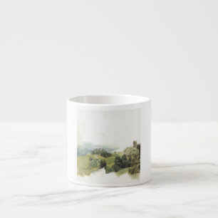 Foggy California Hills Espressotasse