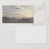 Foggy Day 8 Visitenkarte (Vorne/Hinten)