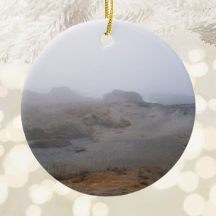 Foggy Day Foto Keramikornament
