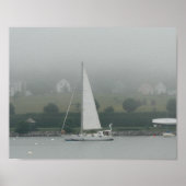 Foggy Day, Penobscot Bay, Maine Poster (Vorne)