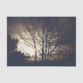 Foggy Fall Abend Seidenpapier (Vorderseite)