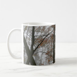 Foggy Fall in Pennsylvania Herbst Natur Kaffeetasse