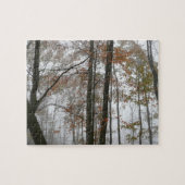 Foggy Fall in Pennsylvania Herbst Natur Puzzle (Horizontal)