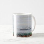 Foggy Ferry Painting Kaffeetasse (VorderseiteRechts)
