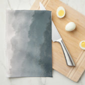 Foggy Forest Nature Foto Geschirrtuch (Viertel Falte)