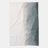 Foggy Forest Nature Foto Geschirrtuch (Vertikal)