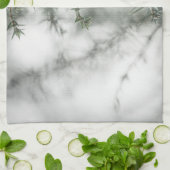 Foggy Forest Nature Fotograph Kitchen Towel Geschirrtuch (Gefaltet)