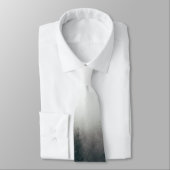 Foggy Forest Pine Mountain Ästhetische Kunst Krawatte (Gebunden)