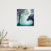 Foggy Forest Poster (Küche)