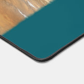 Foggy Friesian Morning, Horse Schreibtischunterlage (Ecke)