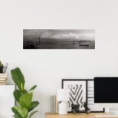 Foggy Golden Gate Poster (Heimbüro)