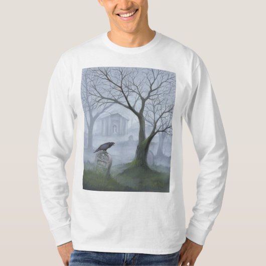 Foggy Graveyard T-Shirt (Vorderseite)