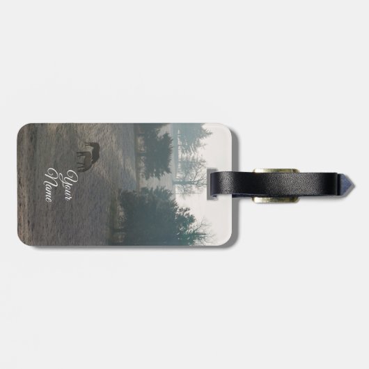 Foggy Grazing Gepäckanhänger (Rückseite horizontal)