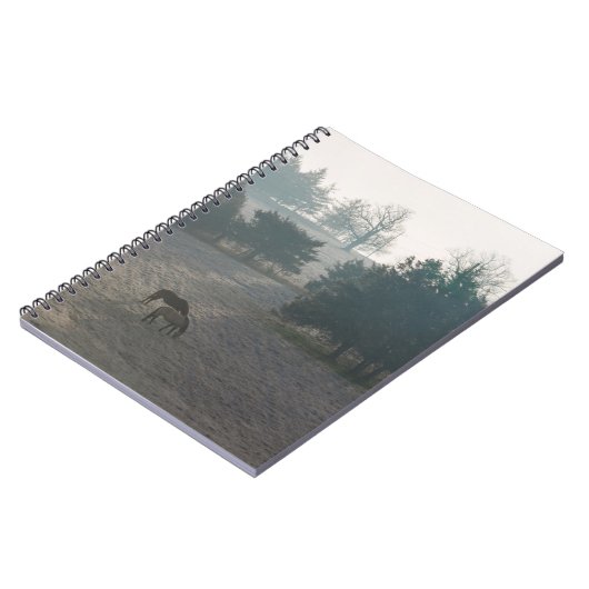 Foggy Grazing Notizblock (Linke Seite)